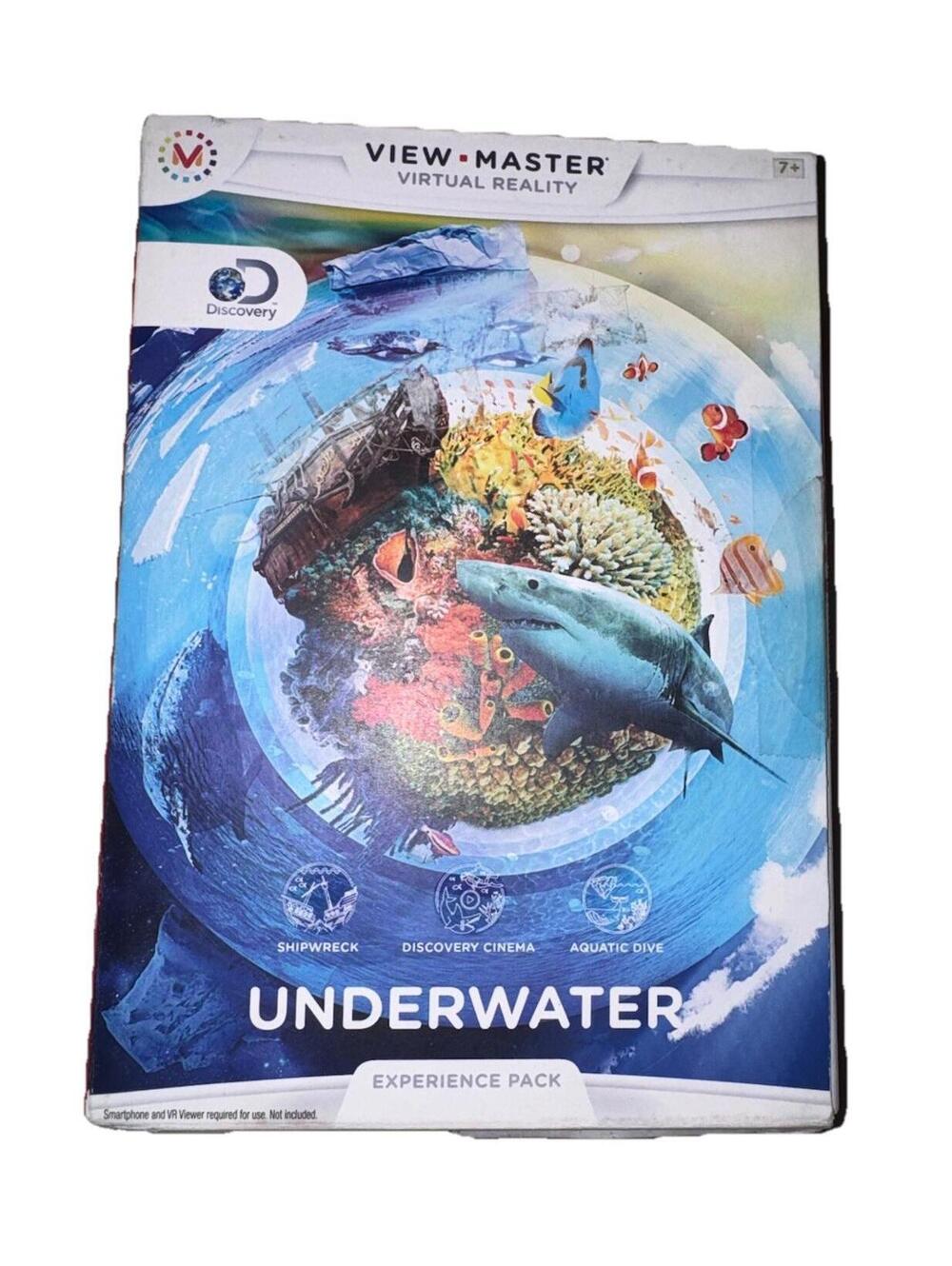 Mattel View Master Virtual Reality Underwater VR Experience Pack